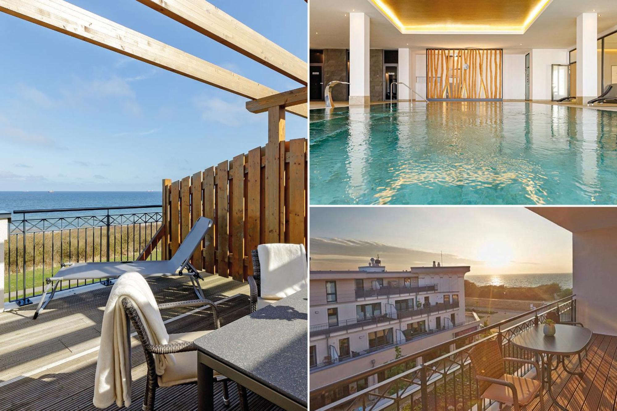 Aparthotel Waterkant Suites - Fewos Am Meer Mit Spa Börgerende-Rethwisch 外观 照片
