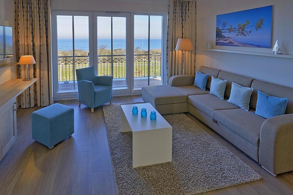 Aparthotel Waterkant Suites - Fewos Am Meer Mit Spa Börgerende-Rethwisch 客房 照片