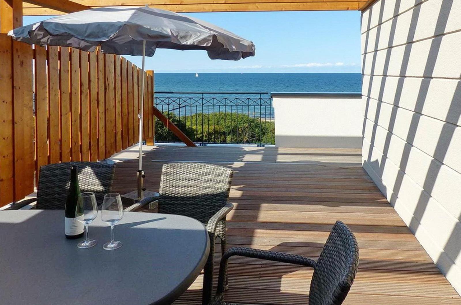 Aparthotel Waterkant Suites - Fewos Am Meer Mit Spa Börgerende-Rethwisch 外观 照片