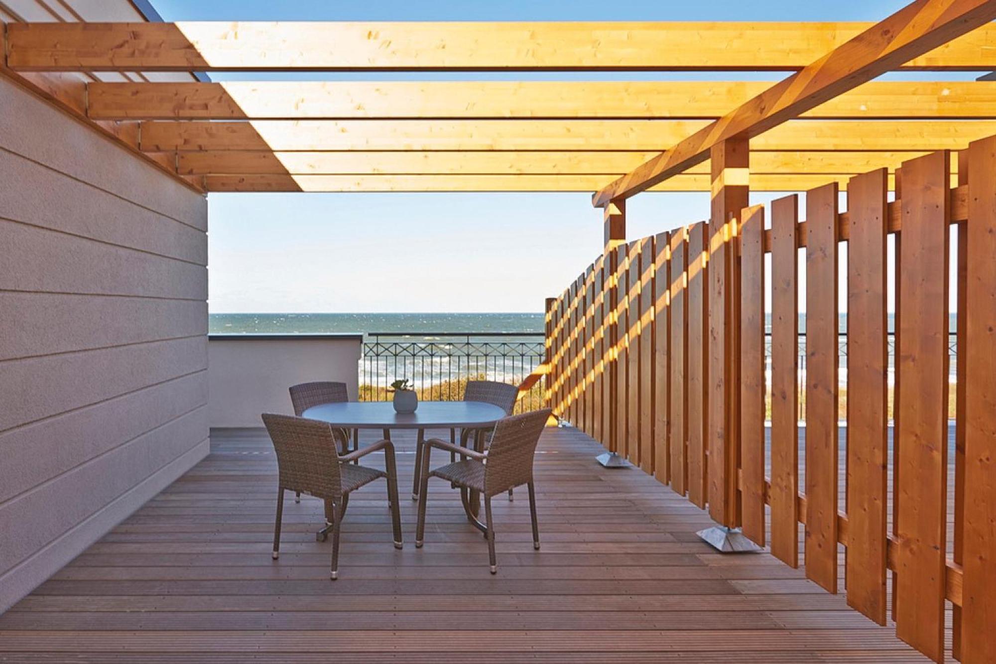 Aparthotel Waterkant Suites - Fewos Am Meer Mit Spa Börgerende-Rethwisch 外观 照片