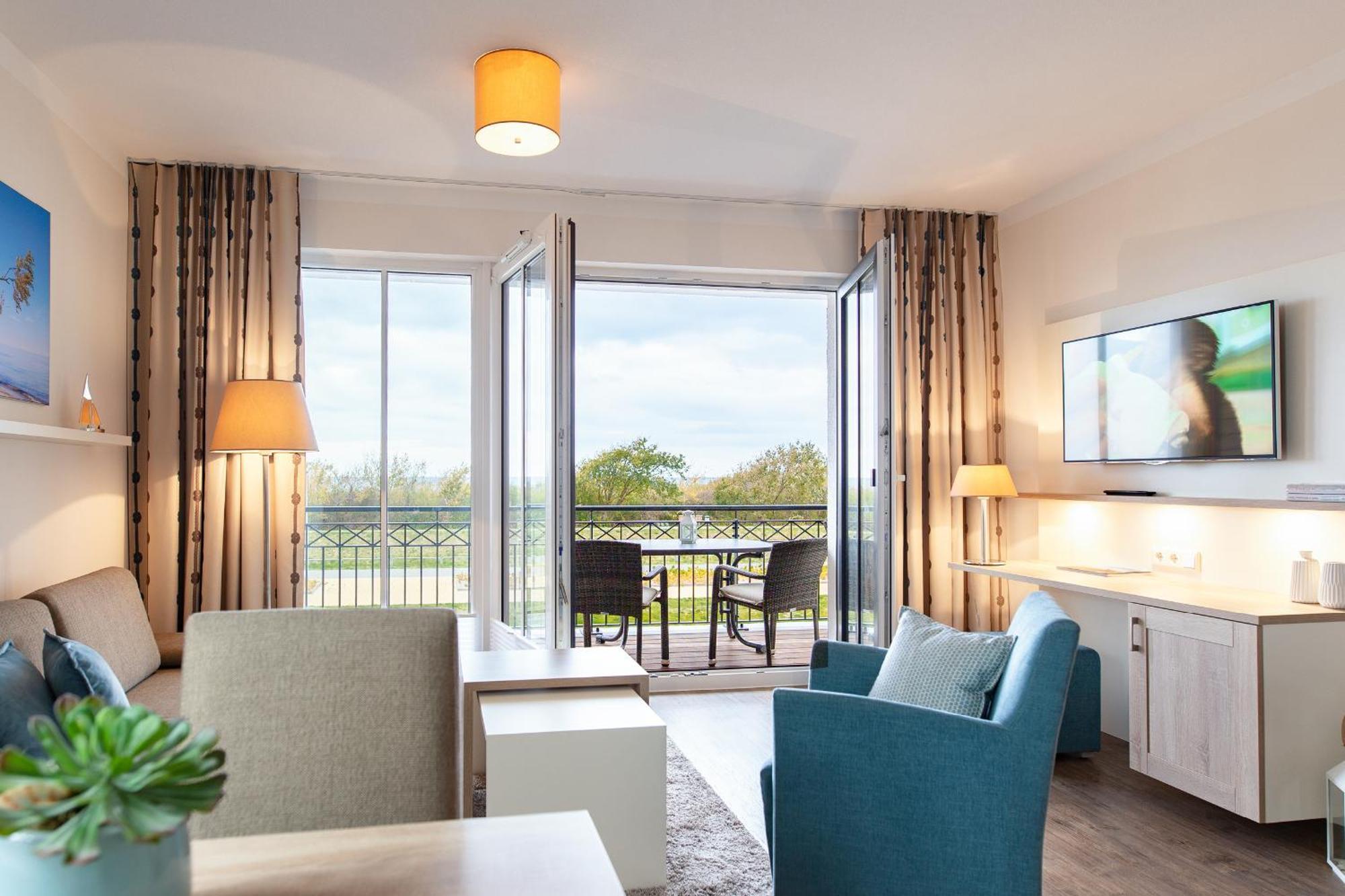 Aparthotel Waterkant Suites - Fewos Am Meer Mit Spa Börgerende-Rethwisch 客房 照片