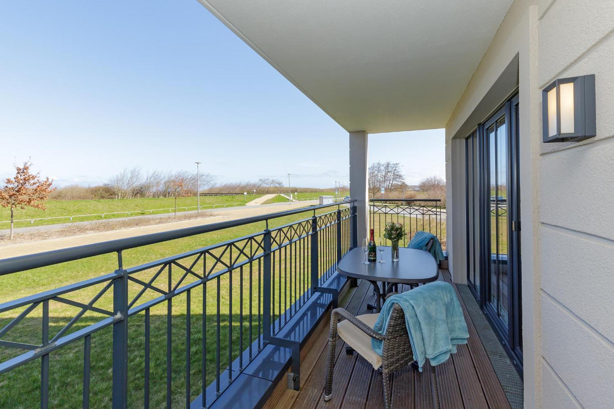 Aparthotel Waterkant Suites - Fewos Am Meer Mit Spa Börgerende-Rethwisch 外观 照片