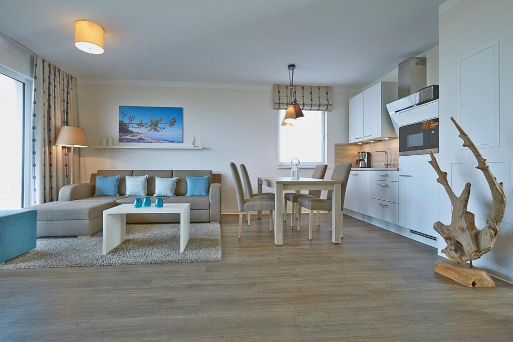 Aparthotel Waterkant Suites - Fewos Am Meer Mit Spa Börgerende-Rethwisch 客房 照片