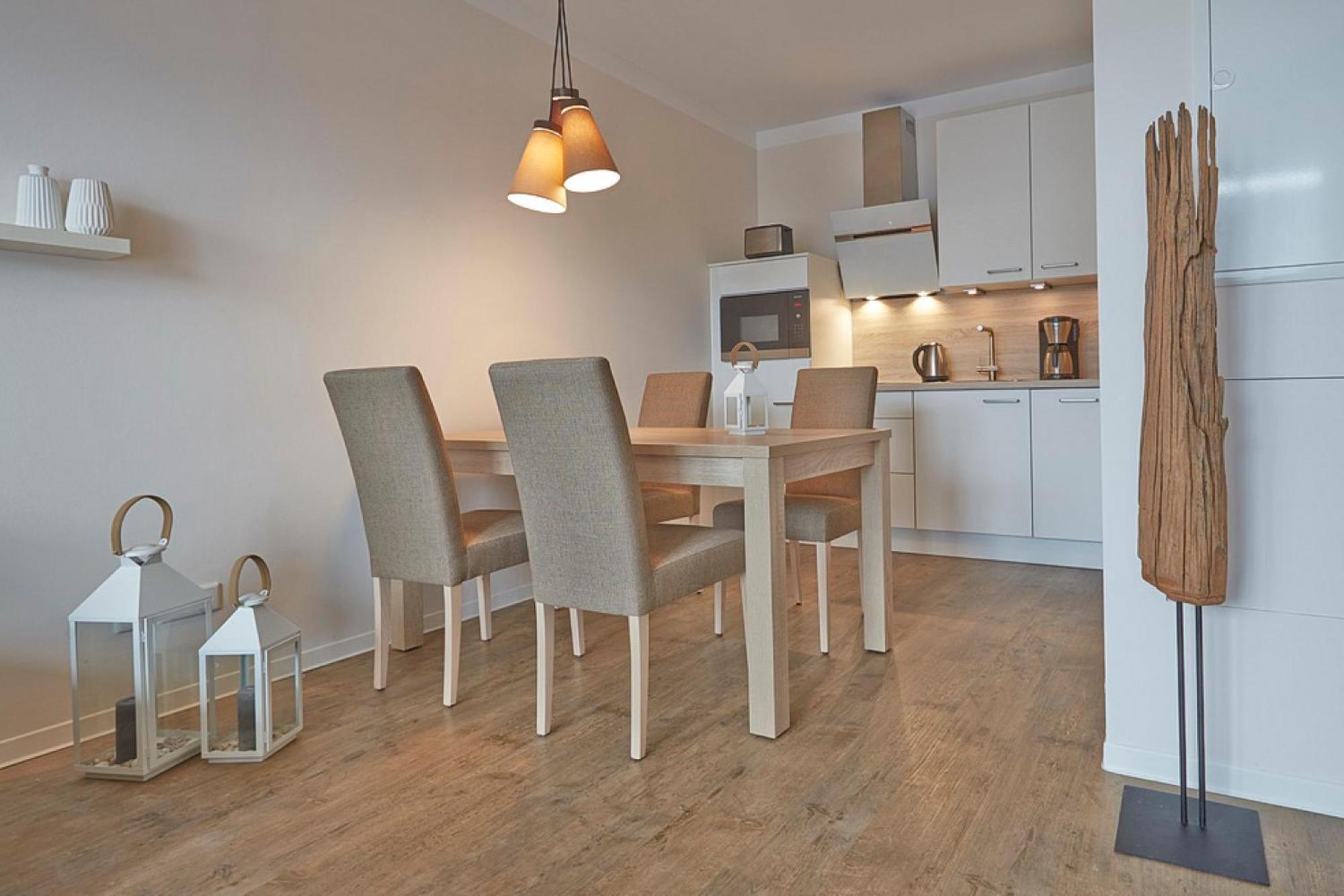 Aparthotel Waterkant Suites - Fewos Am Meer Mit Spa Börgerende-Rethwisch 客房 照片