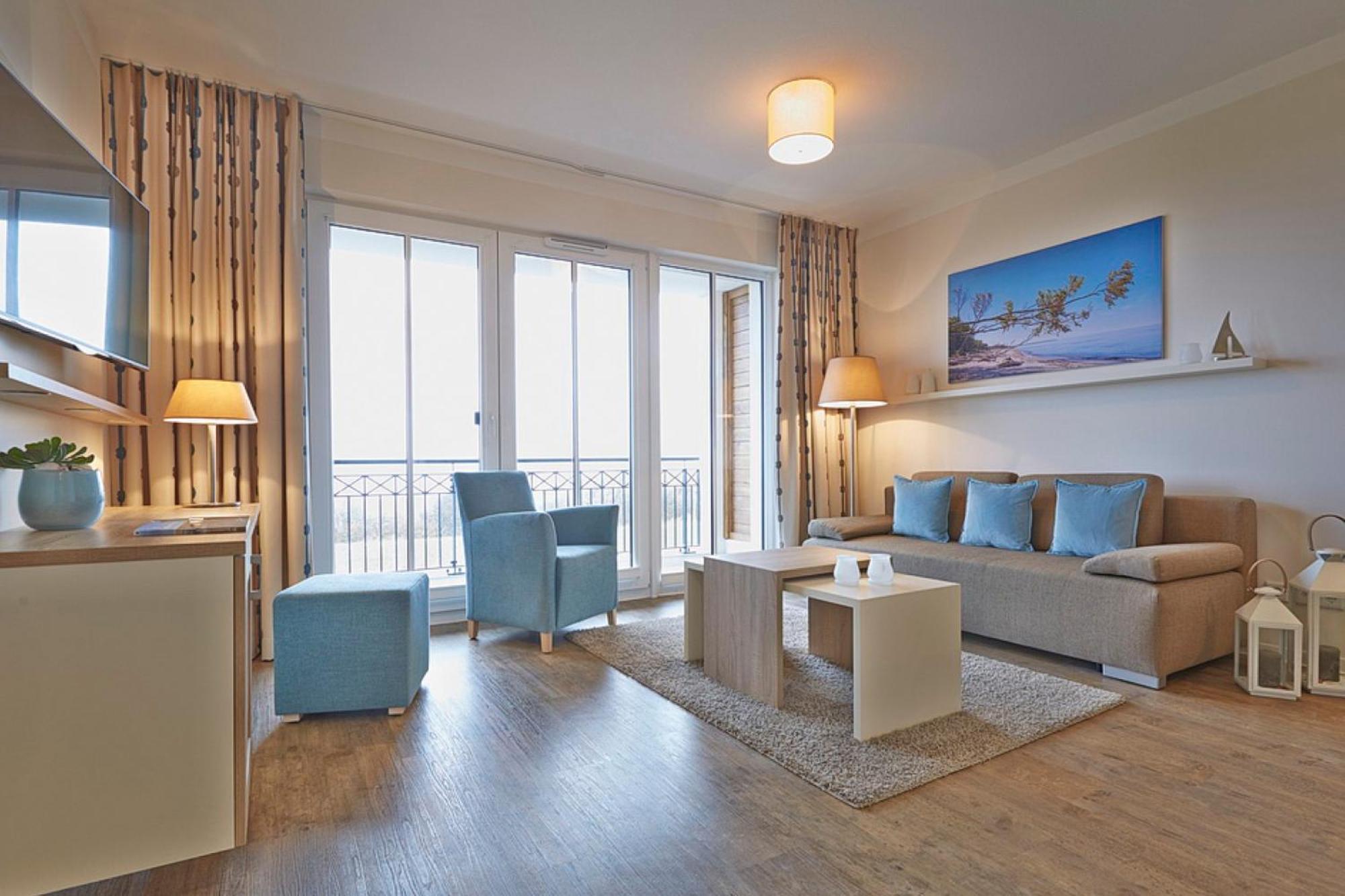 Aparthotel Waterkant Suites - Fewos Am Meer Mit Spa Börgerende-Rethwisch 客房 照片