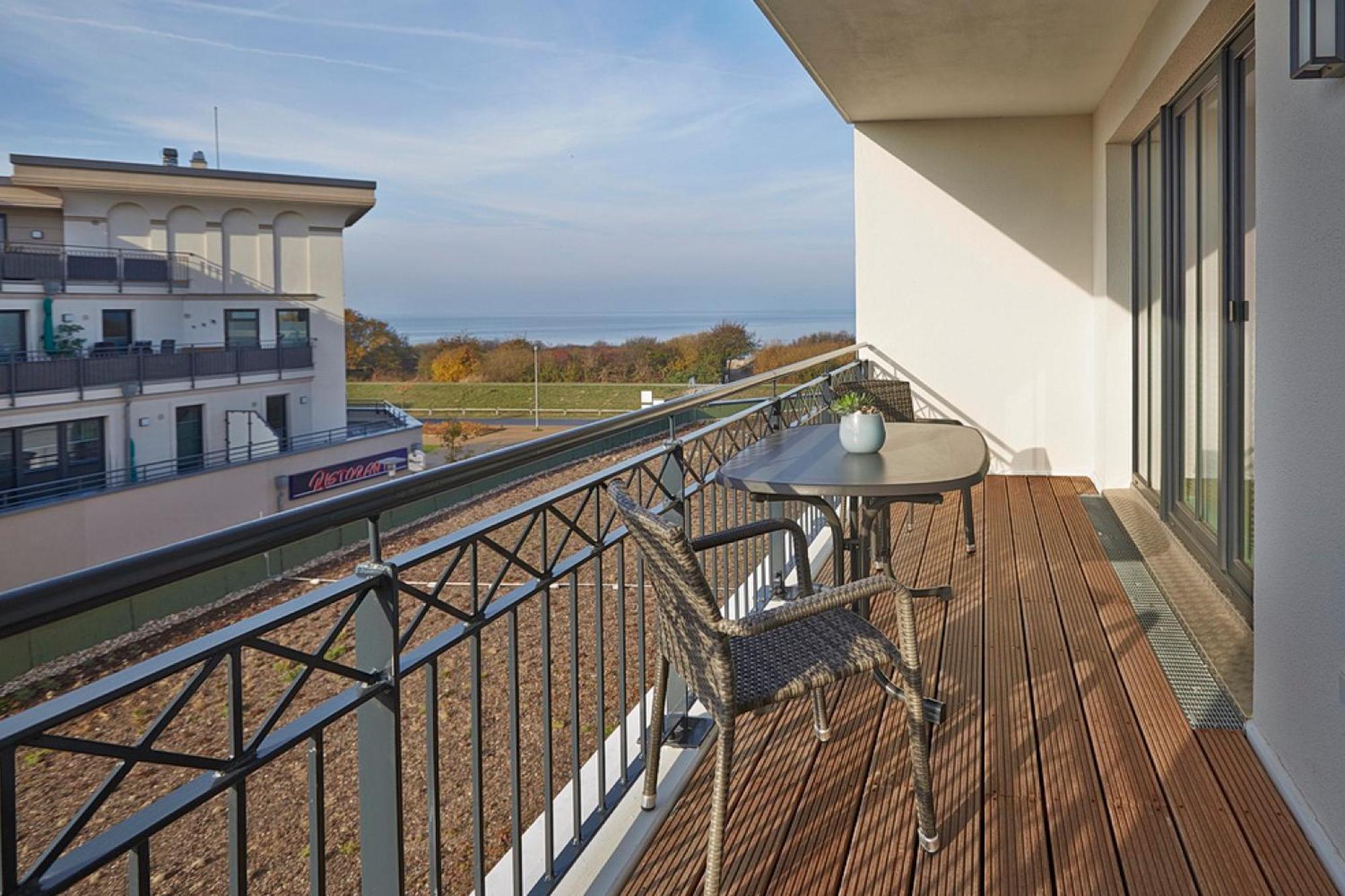 Aparthotel Waterkant Suites - Fewos Am Meer Mit Spa Börgerende-Rethwisch 客房 照片