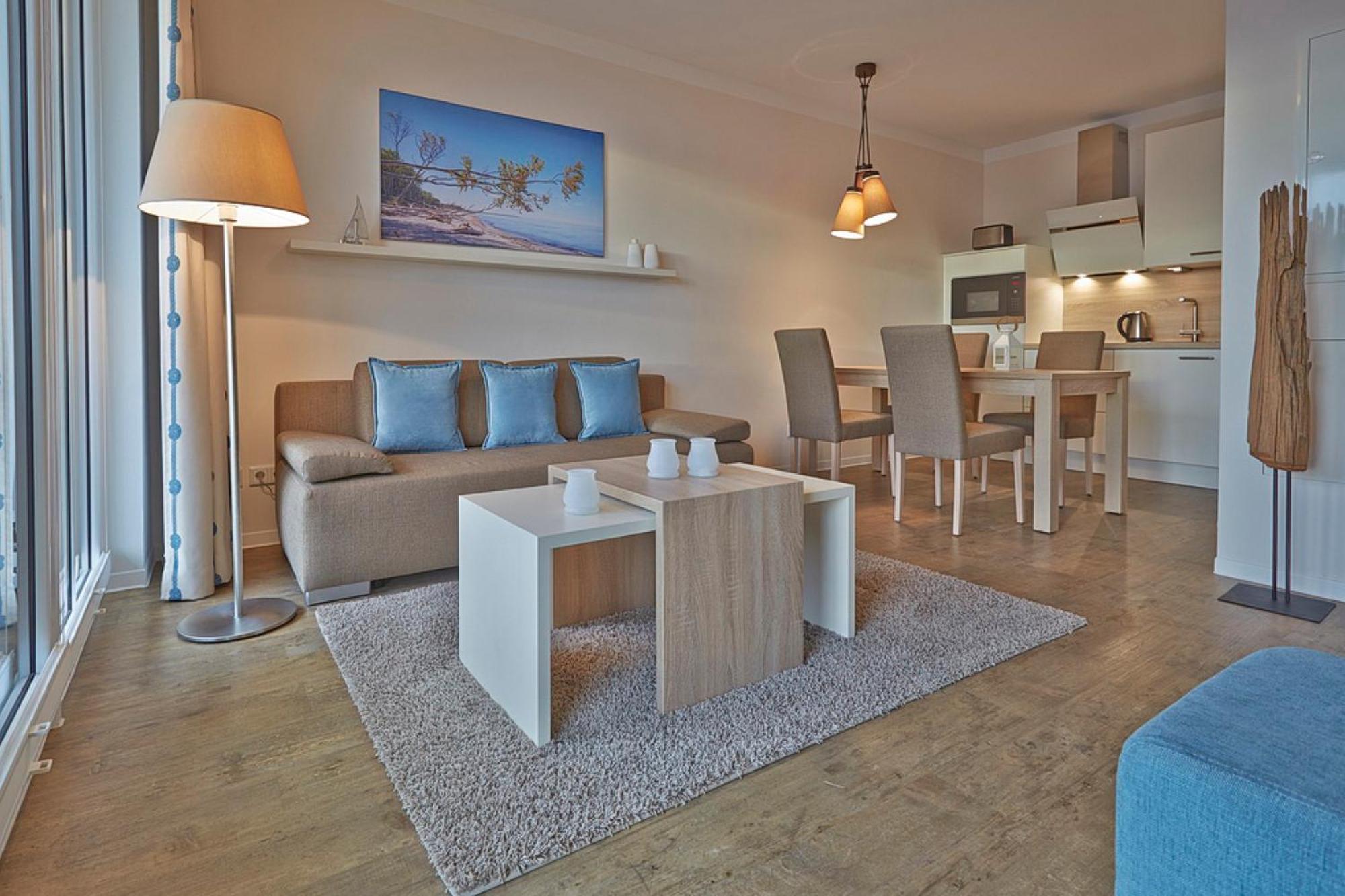 Aparthotel Waterkant Suites - Fewos Am Meer Mit Spa Börgerende-Rethwisch 客房 照片